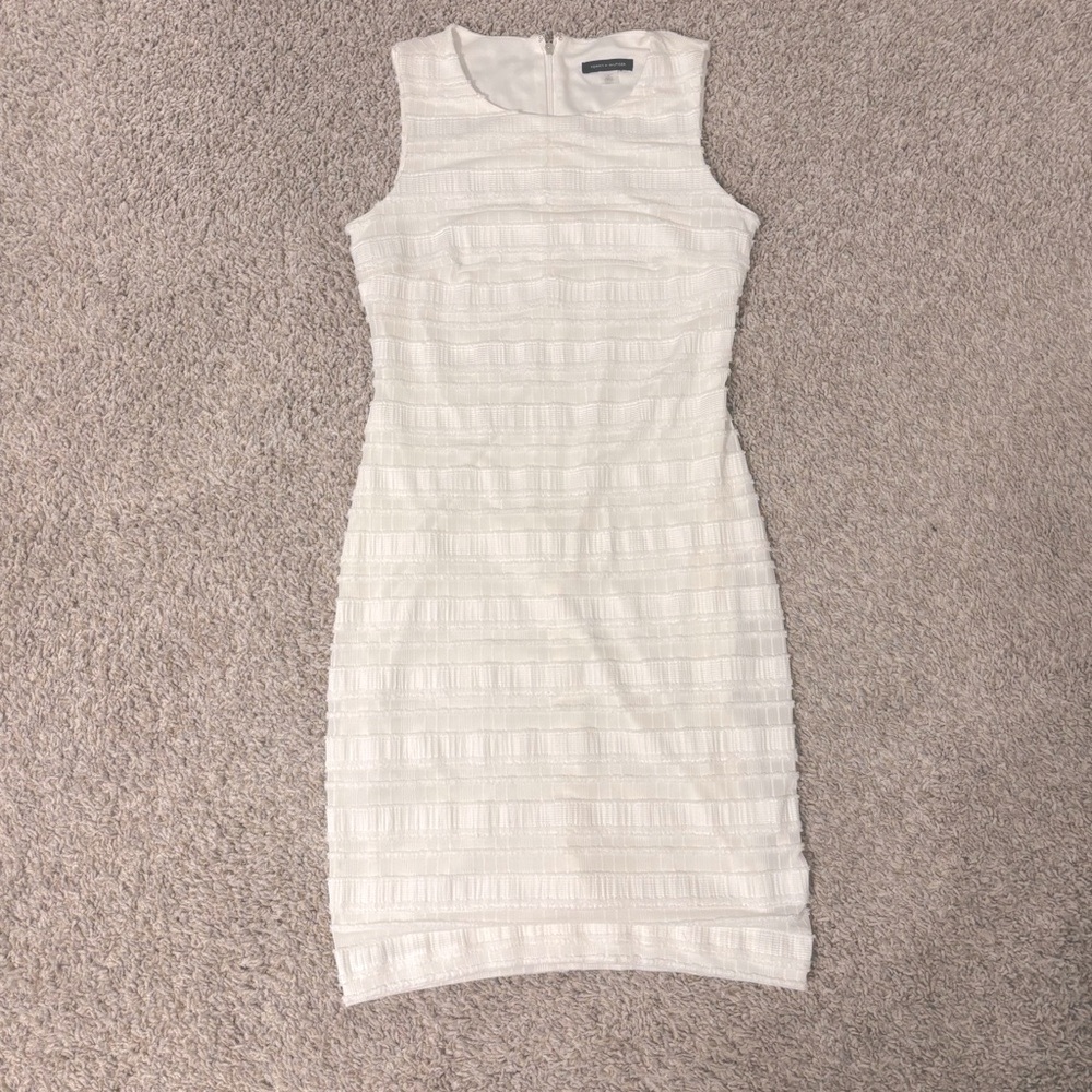 NWOT White Tommy Hilfiger Sleeveless Dress